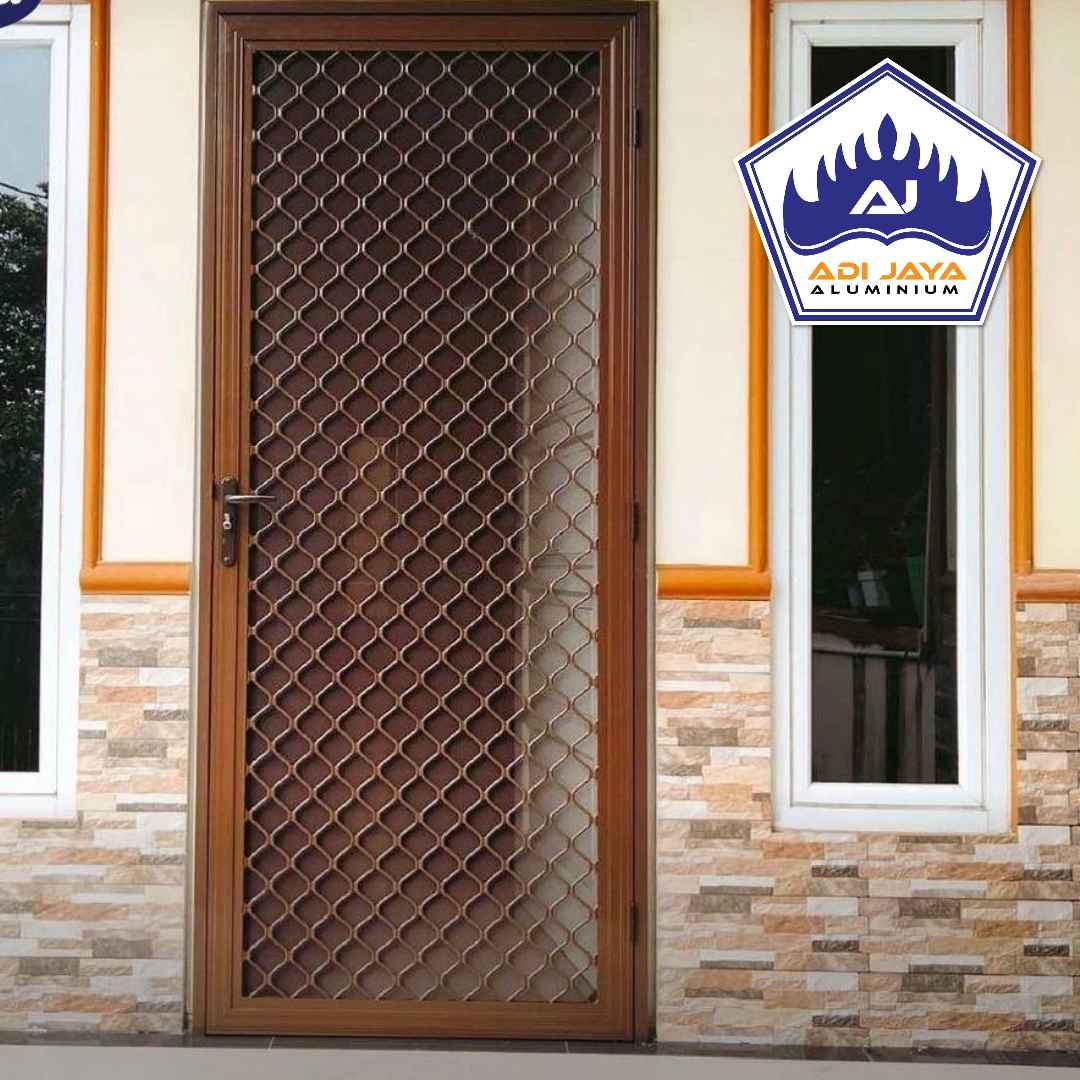 Tukang Teralis Pintu Aluminium Custom Bekasi