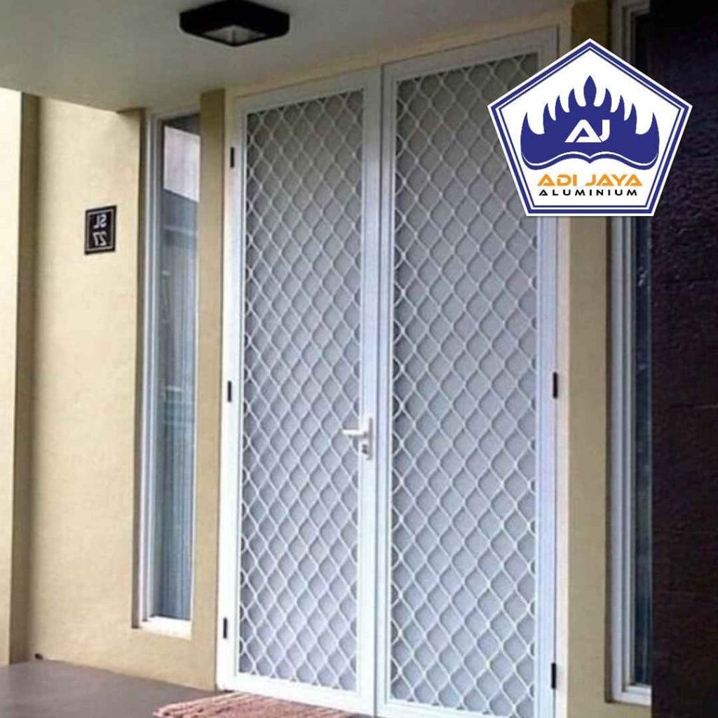 Tukang Teralis Pintu Aluminium Custom Bekasi