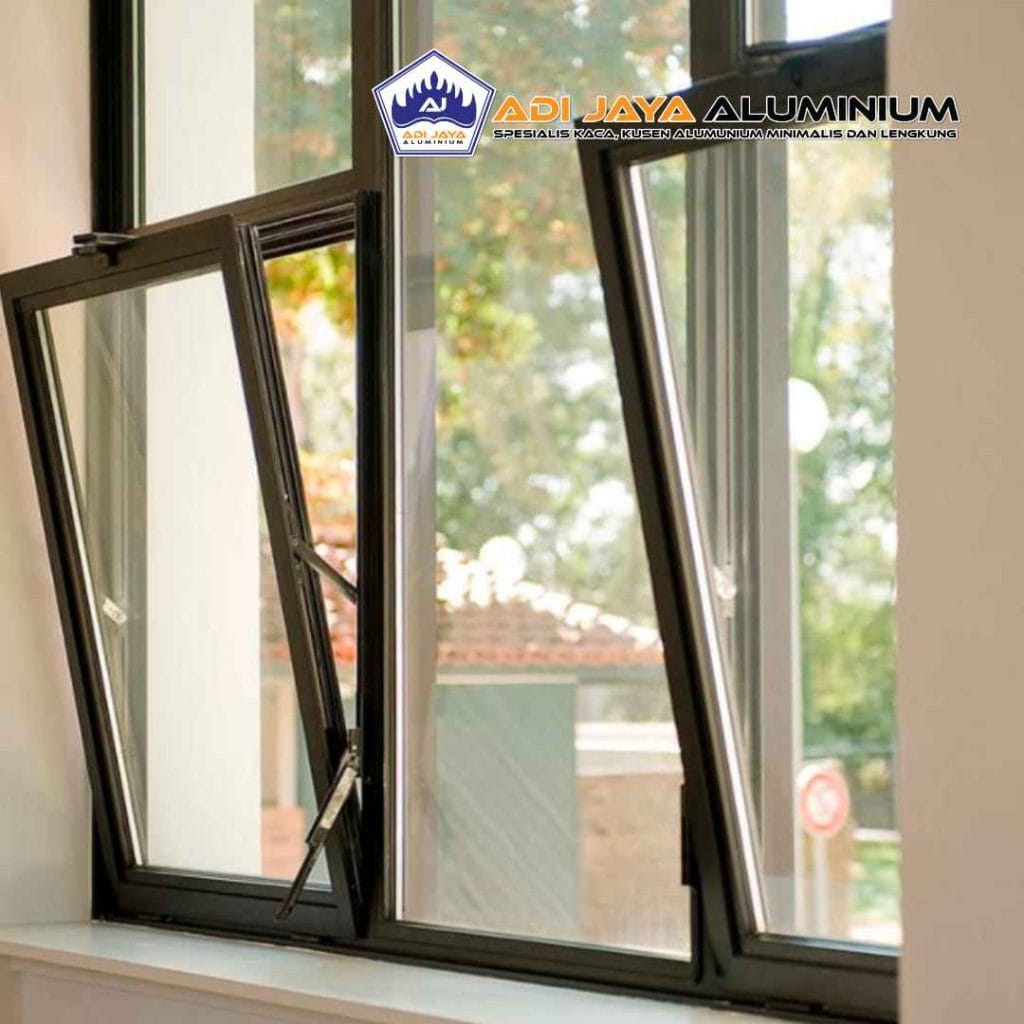 Model jendela aluminium minimalis terbaru 2025 fungsional