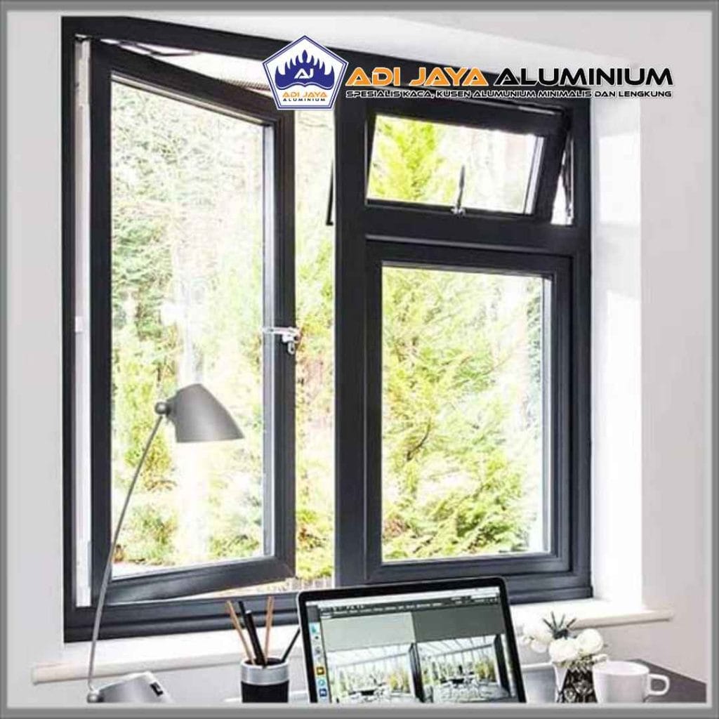 Model jendela aluminium minimalis terbaru 2025 fungsional