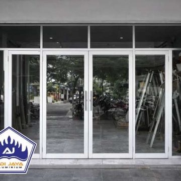 Agen aluminium finished good ruko langsung pasang
