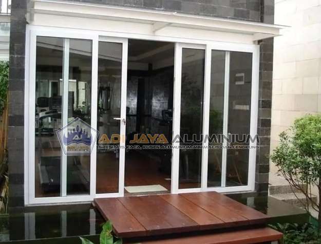 Pintu aluminium custom Depok geser bebas ongkir