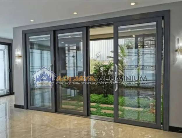 Pintu aluminium custom Bogor kedap suara senyap