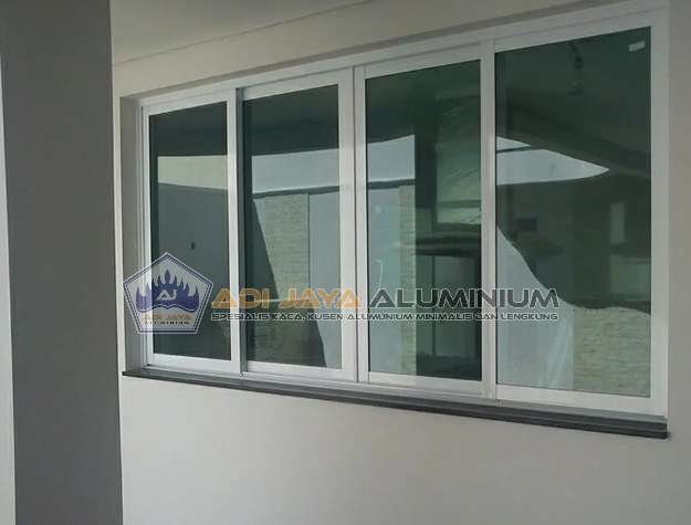 Jendela aluminium custom Bogor minimalis termurah